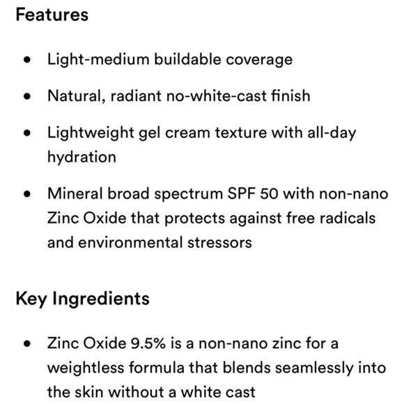 ONLY 1! Tinted Hueguard Skin Tint Mineral Sunscreen SPF50 SHADE 9 NEW IN BOX - Picture 10 of 11